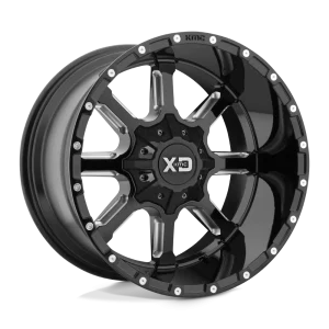 XD Series – XD838 MAMMOTH – Black – 20″x10″ -18mm – Summer Wheels – XD83821087318N